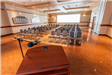 Interior of a Conference Room as Seen From the Central Podium