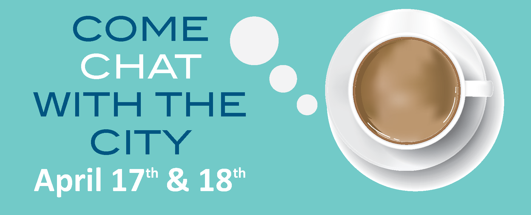 Come Chat With The City Icon 353 x 142