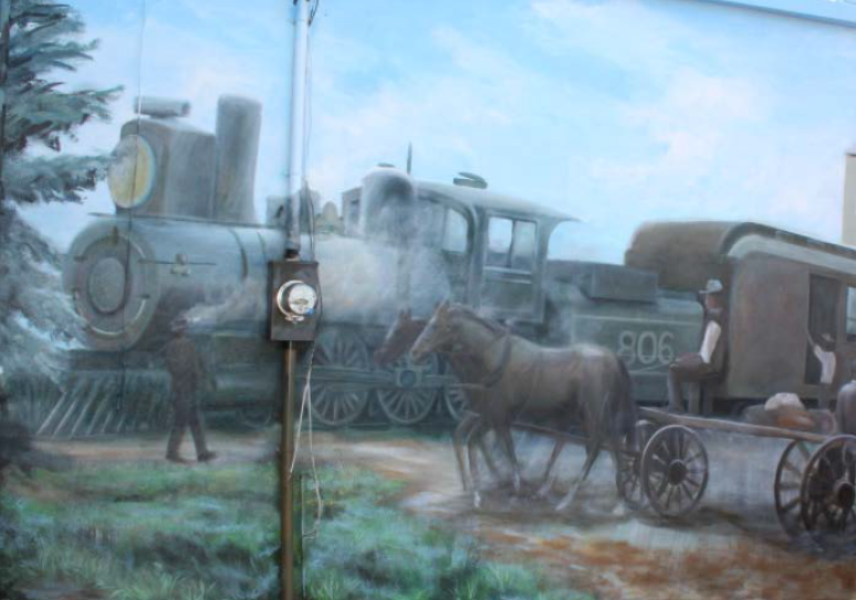 Lacombe Train Station