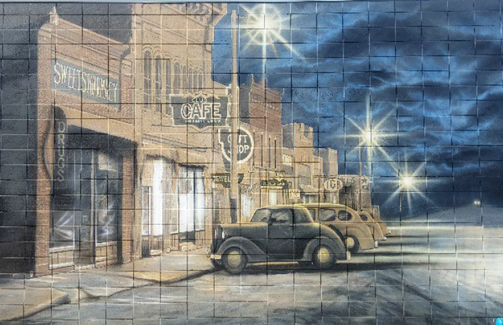 Nanton Street at Night