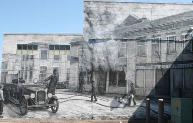 The Leading Store Fire